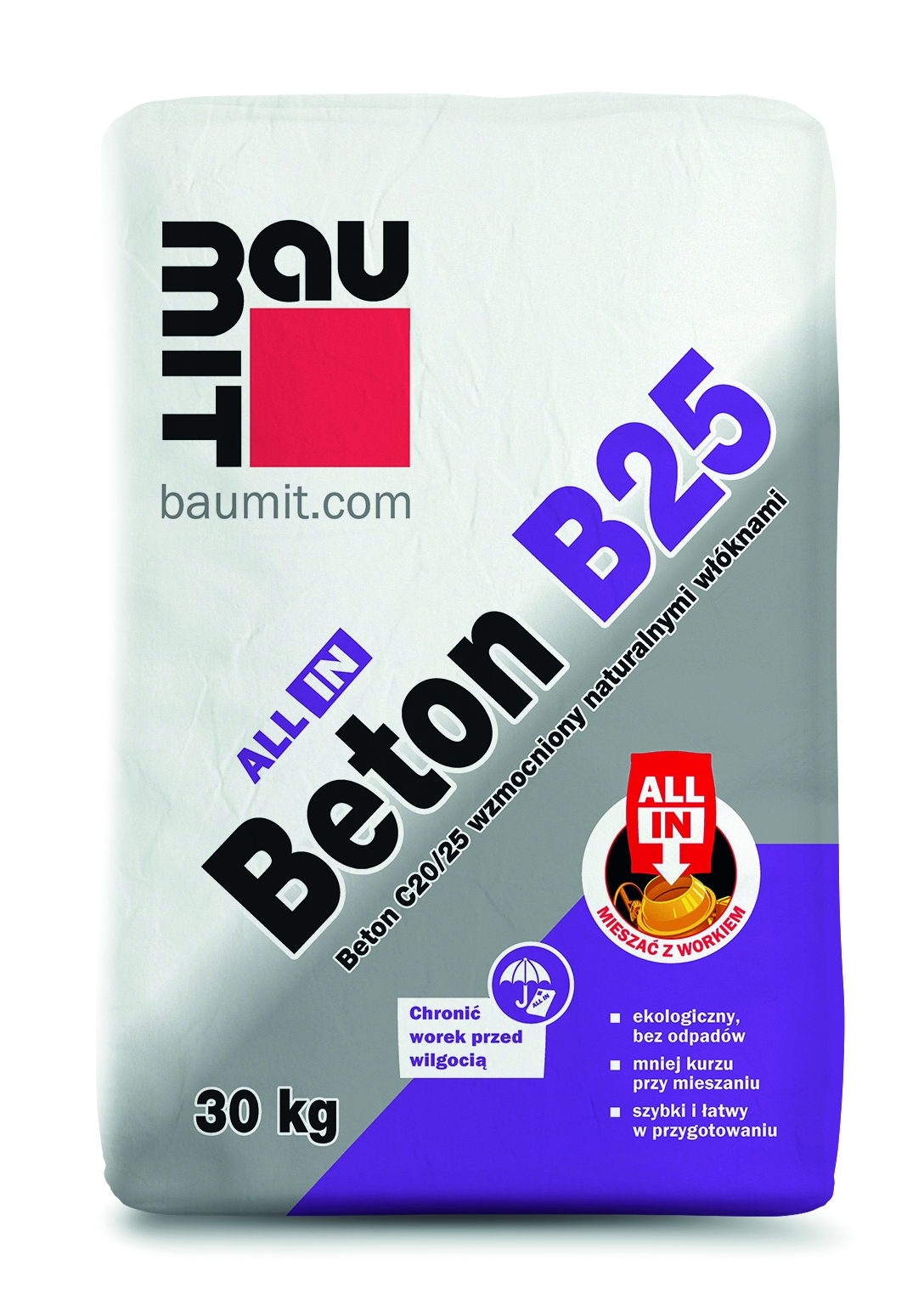 Baumit ALL IN Beton B25 ma wiele zastosowań | Fot. Baumit